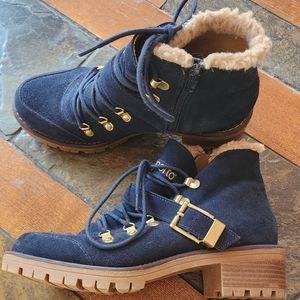 Sporto Suede Hiking Boots sz 8